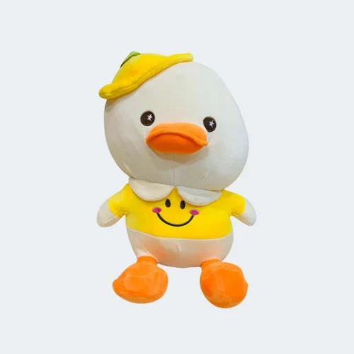 White Soft Plush Duck Toy