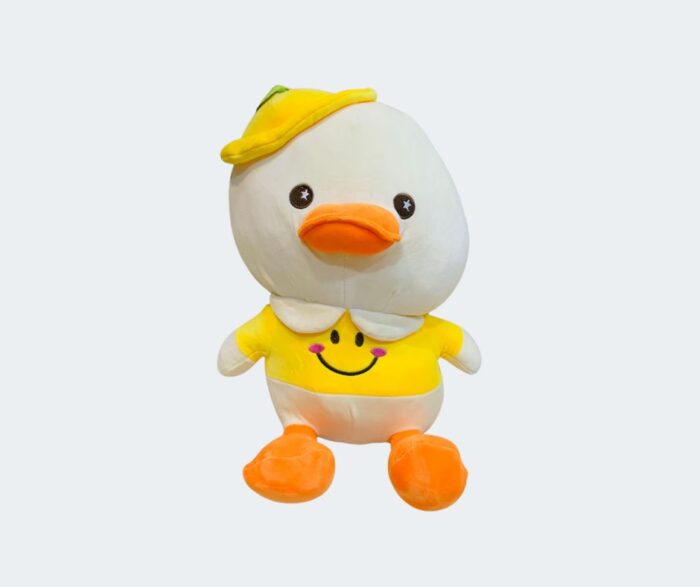 White Soft Plush Duck Toy