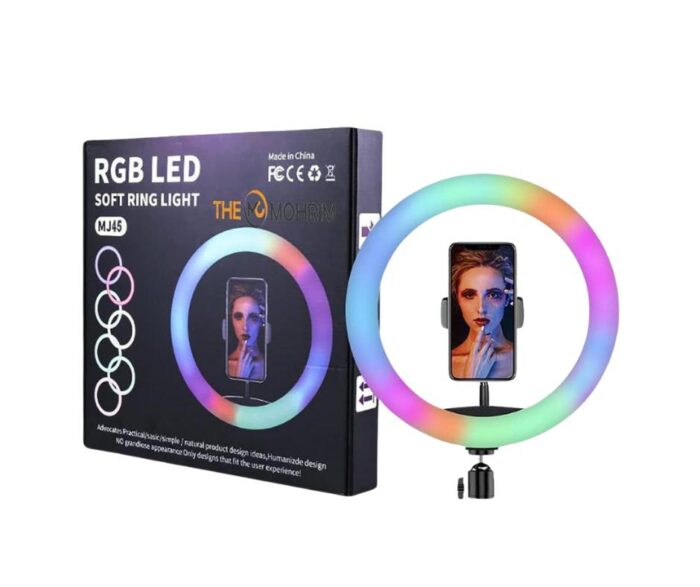 Rgb Led Soft Ring Light MJ45 24 inches