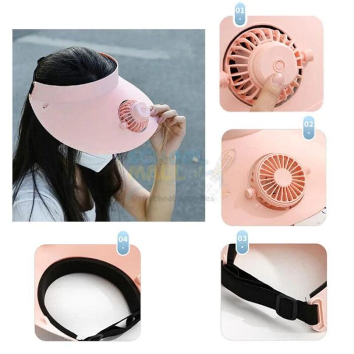 Hat Charging Fan - Image 2