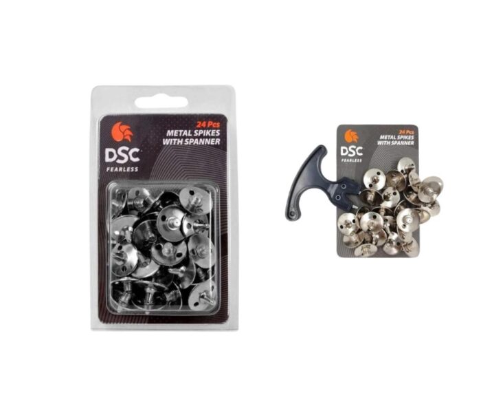 DSC Metal Spikes With Spanner - cricket