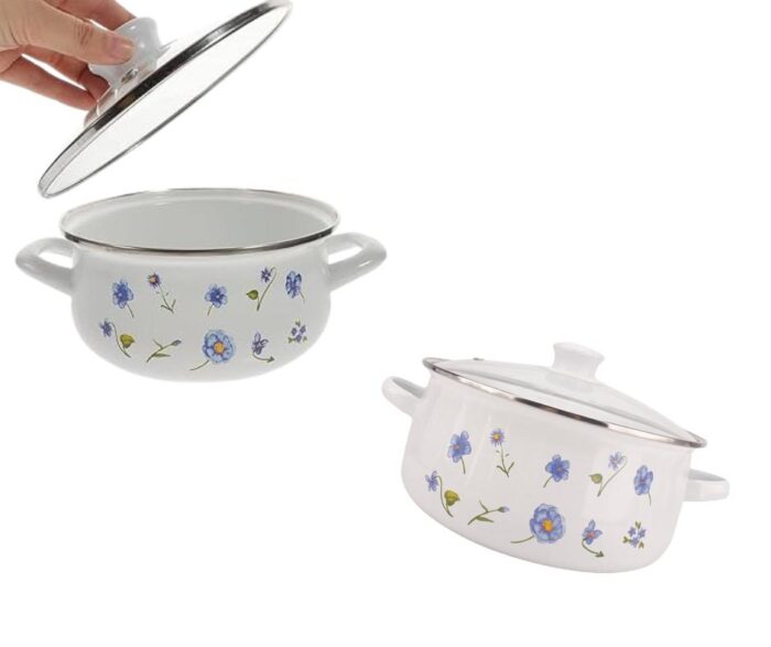 Enamel Cookware Set - Image 3