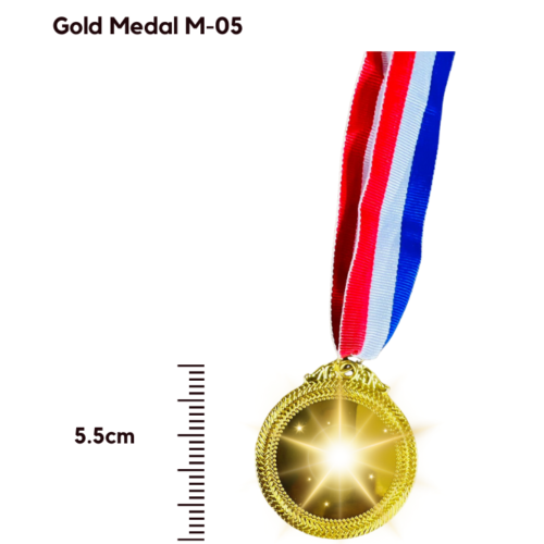 GOLD MEDAL 5.5CM M-05