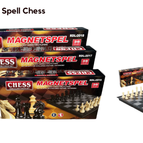 MAGNETIC SPELL CHESS LARGE 2018