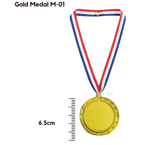 GOLD MEDAL 6.5CM M-01